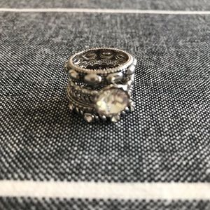 Ann Taylor stacked ring set